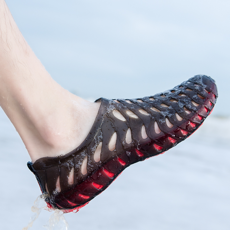 Men Accessories For Beach - Męskie sandały letnie klapki japonki kapcie