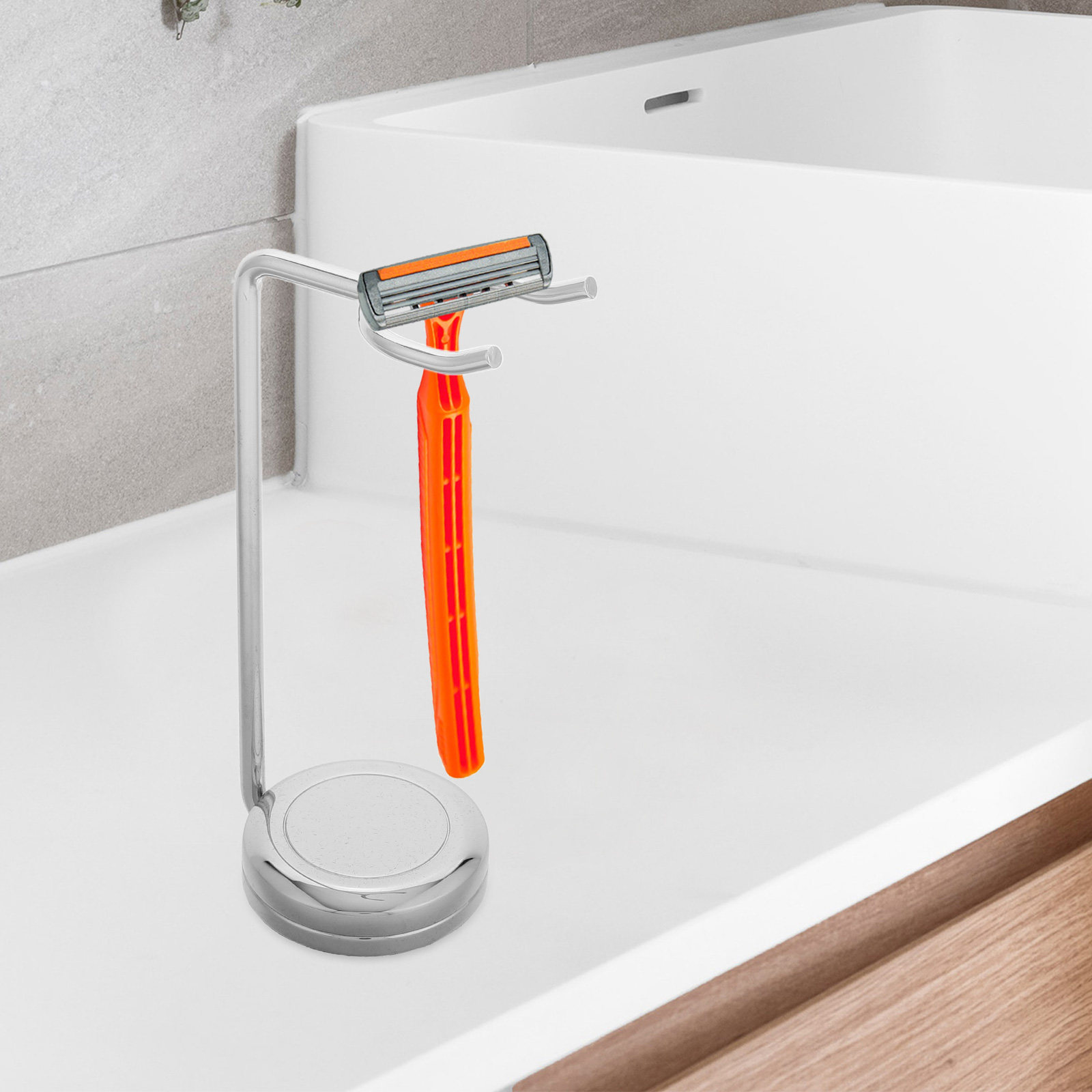 Men'S Accessories Rack - Aluminiowy stojak na pędzel do golenia
