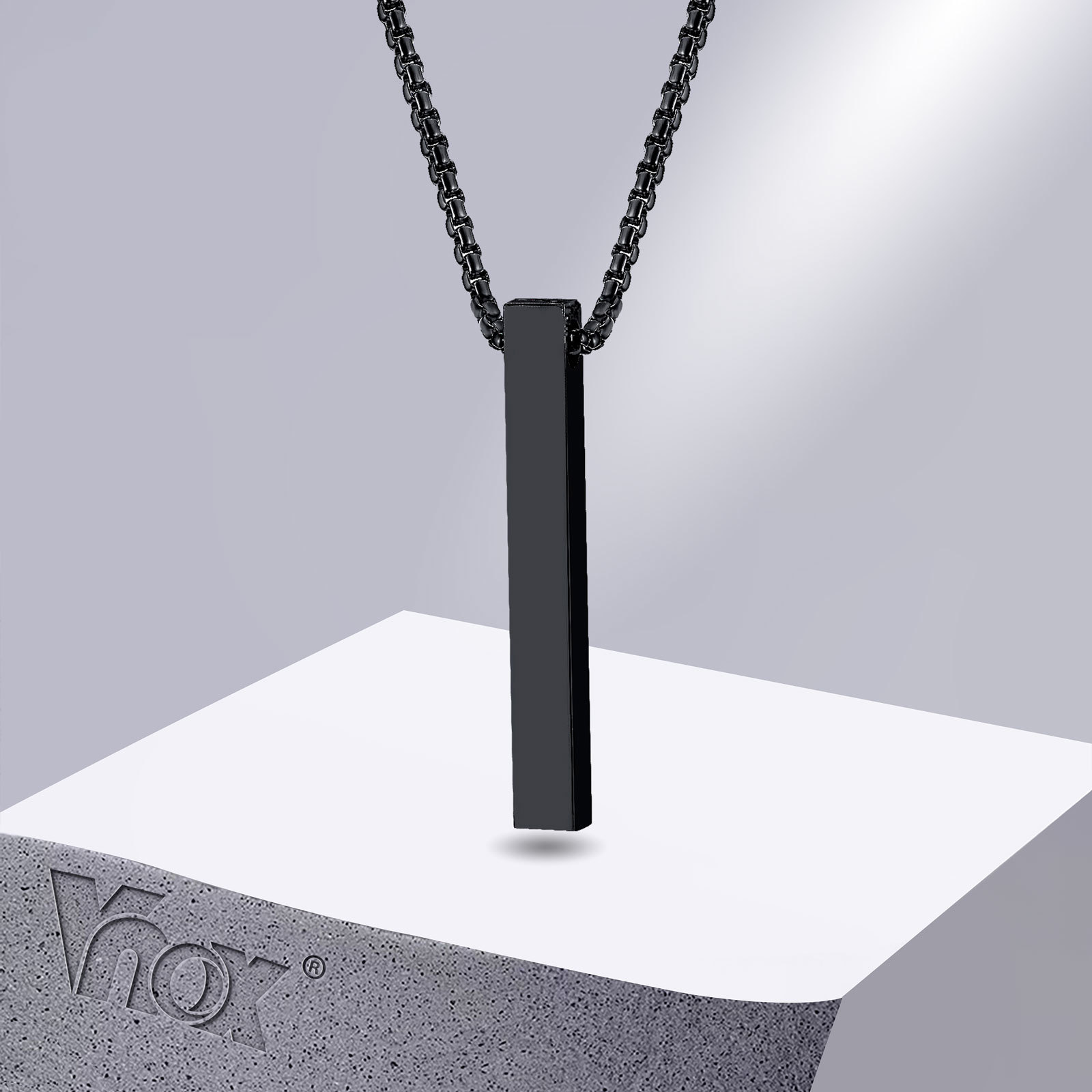 Men Accessories Neck Chain - Vnox 5mm naszyjnik filarowy dla kobiet