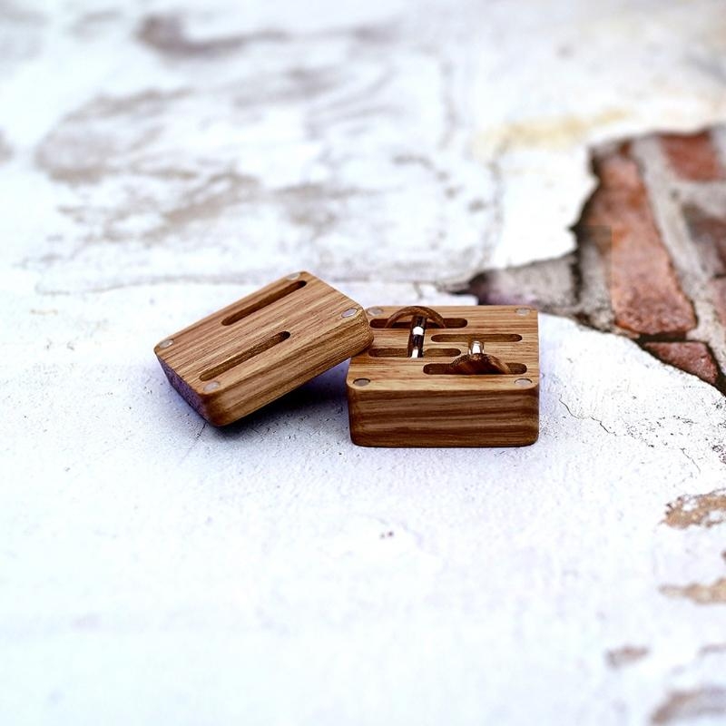 E21F Przenośna guzika z guziki – Cufflink Box Set recenzja i cena