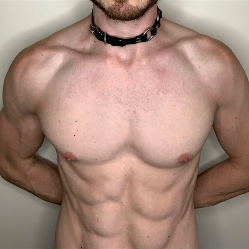 Szelki męskie fetish, łańcusze – Men Accessories Neck Chain recenzja i cena