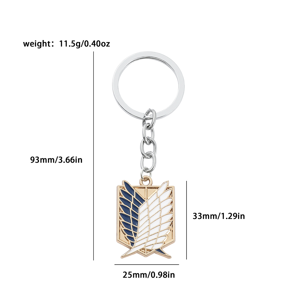 Anime Atak Tytanów Emaliowana  – Men'S Accessories And Jewelry recenzja i cena