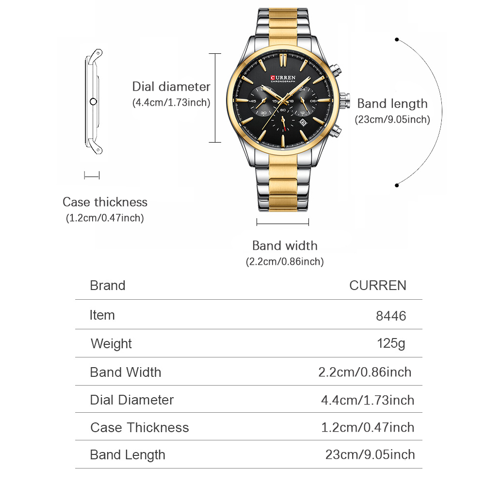 CURREN Casual Quartz Chrono Sp – Men'S Accessories And Jewelry recenzja i cena