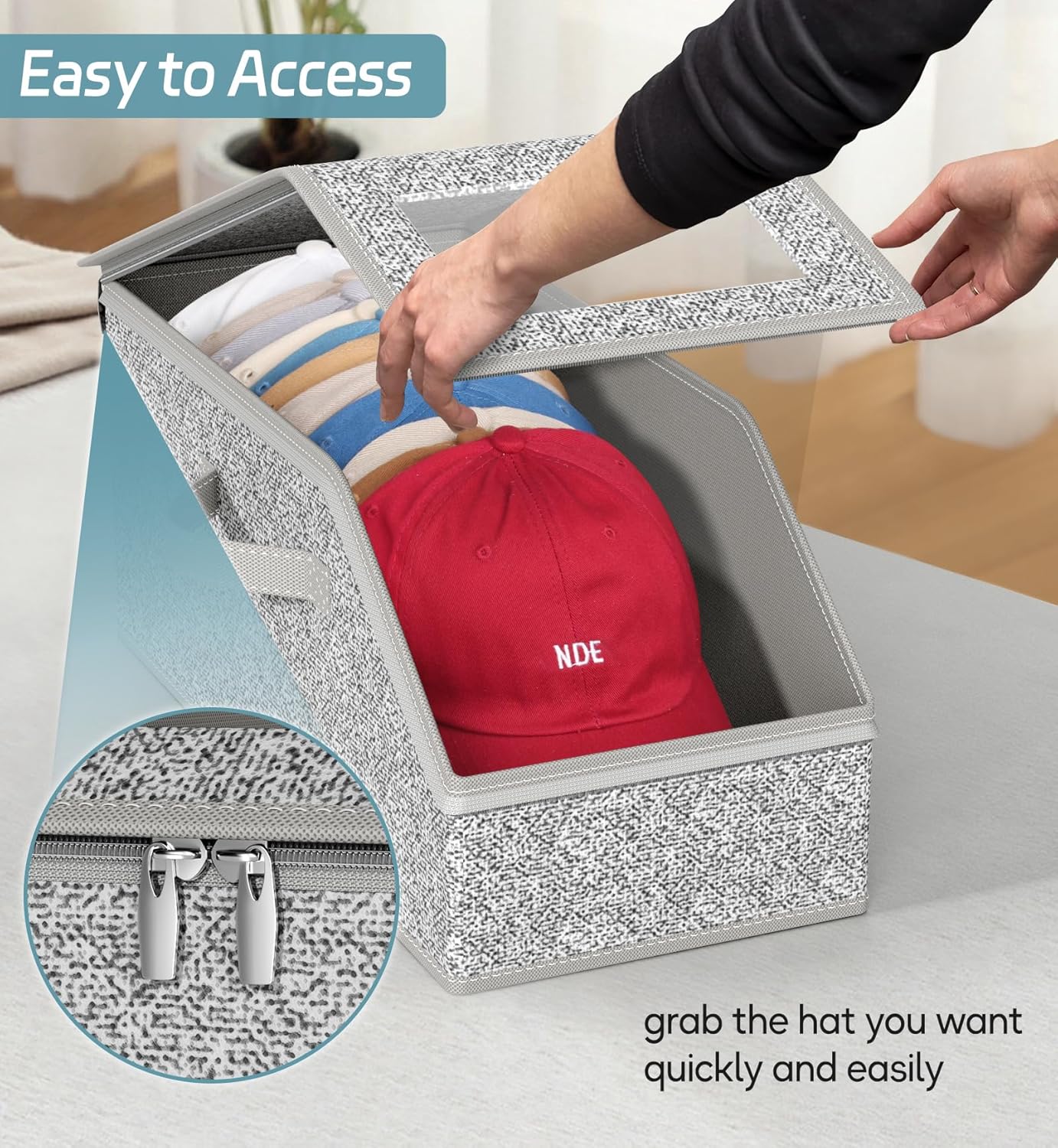 AOODA 2 szt. składanych pojemn – Men'S Accessories Rack recenzja i cena