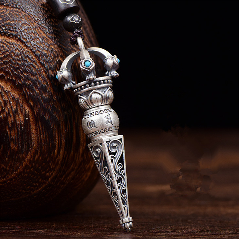 Sześcioznakowa prawda Vajra tł – Men Accessories Neck Chain recenzja i cena