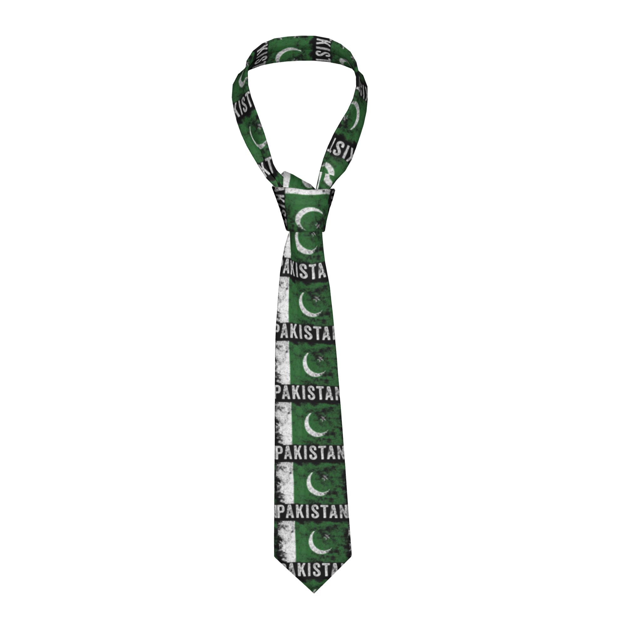 Krawat z flagą Pakistanu, post – Men Accessories In Pakistan recenzja i cena